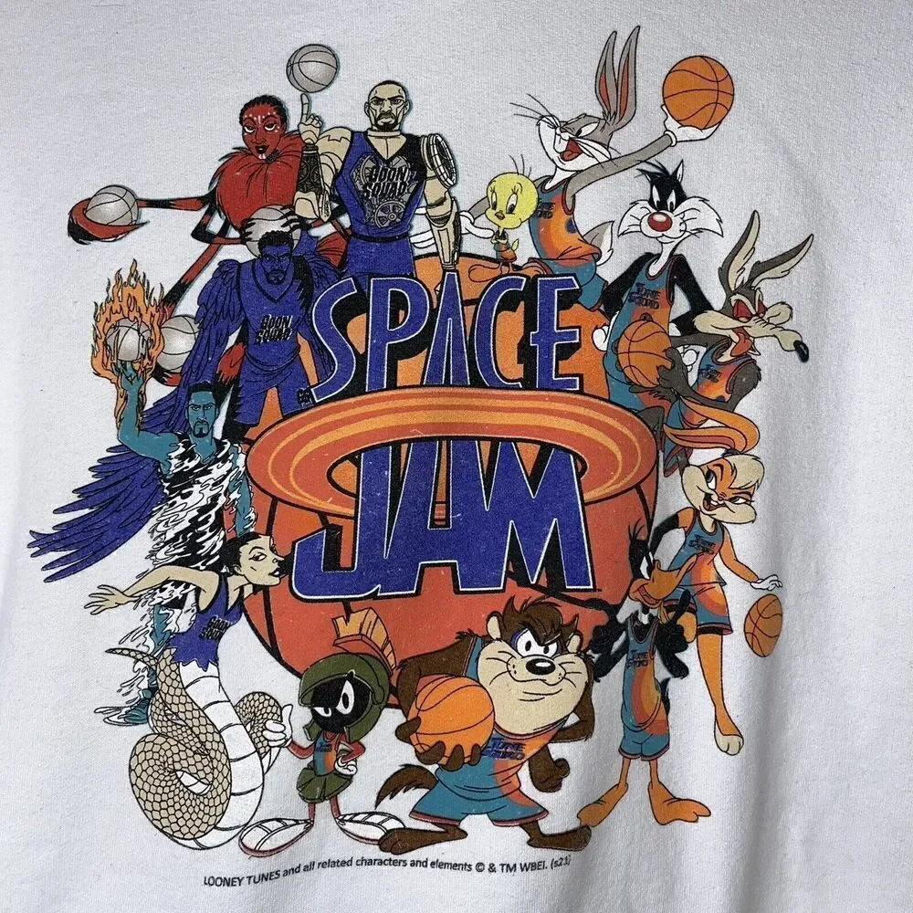 2021 Space Jam‎ Hoodie Tune Squad Goon Squad LeBron James Medium